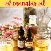 Text stating: exploring different types of cannabis oils.