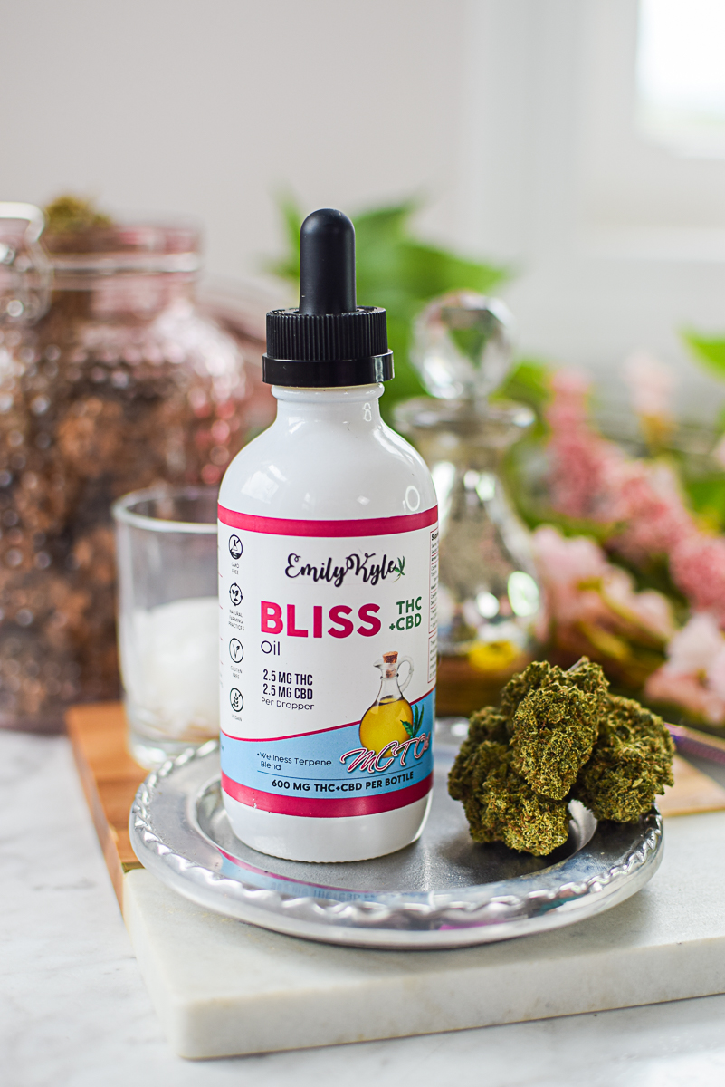 A picture of Emily Kyles Bliss Oil.