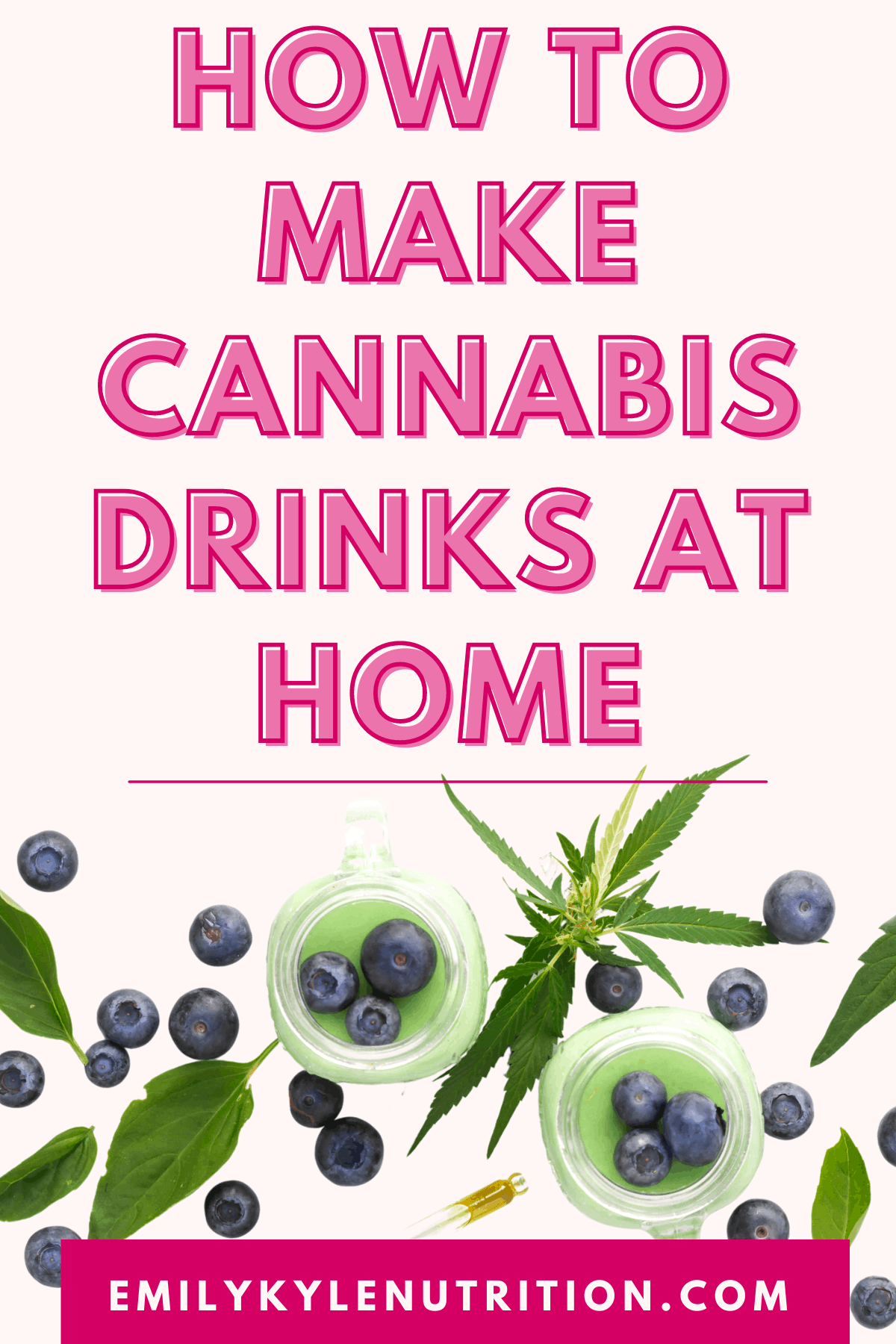 How to Make Cannabis Drinks At Home