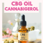 A finished bottle of homemade CBG oil