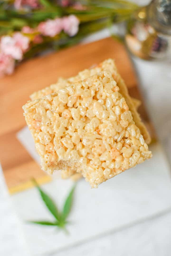 Easy Cannabis Rice Krispie Treats » Emily Kyle, MS, RDN
