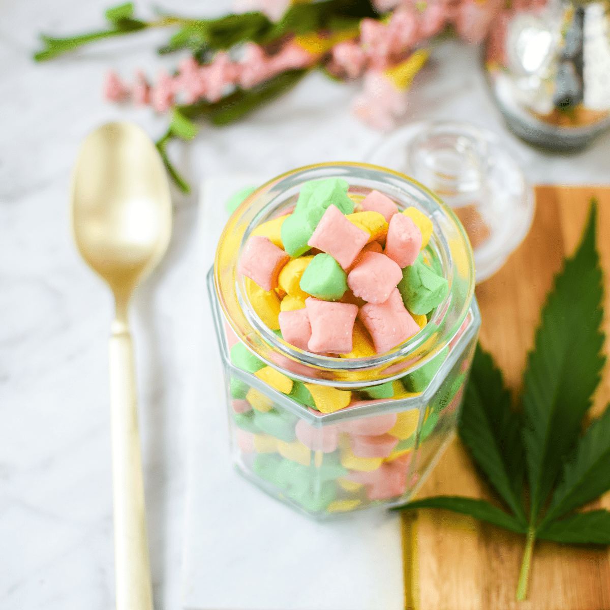 Sweet, Creamy Cannabis Buttermints