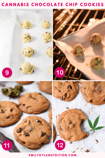 Easy Cannabis Chocolate Chip Cookies » Emily Kyle, MS, RDN