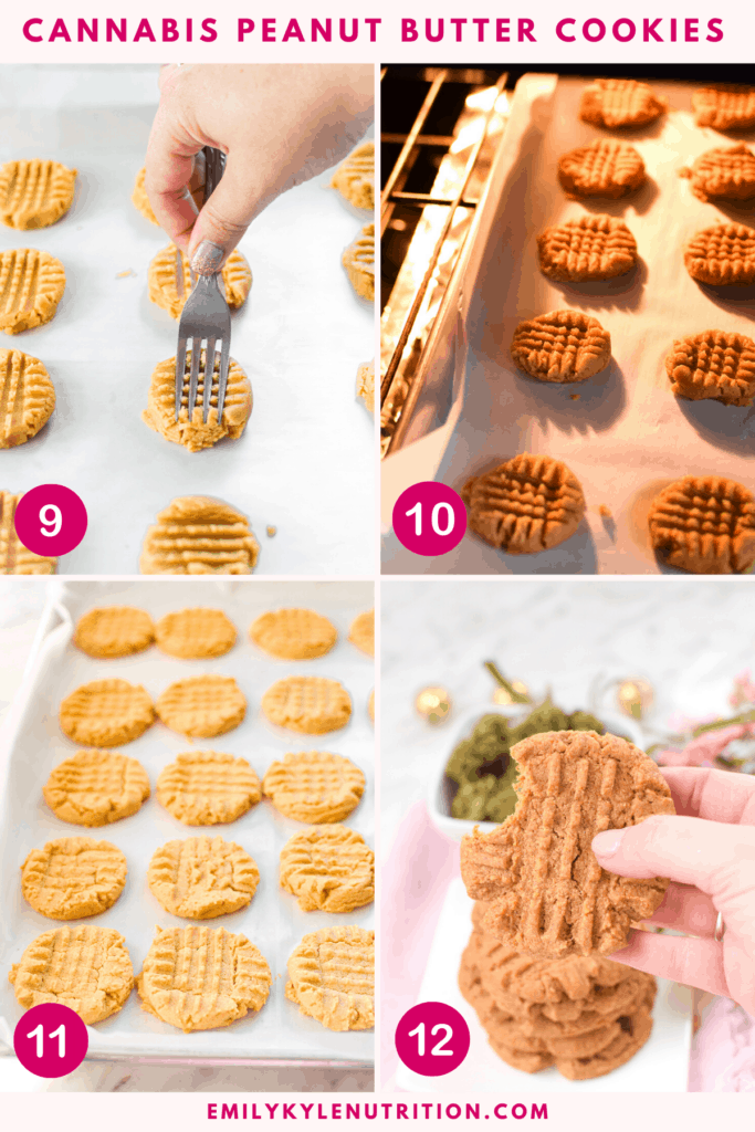 Easy Cannabis Peanut Butter Cookies » Emily Kyle, MS, RDN