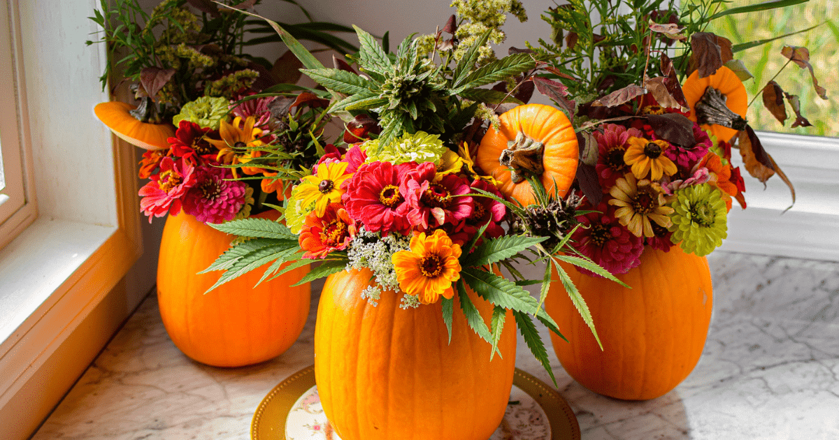 How To Make A Cannabis-Inspired Fall Centerpiece » Emily Kyle, MS, RDN