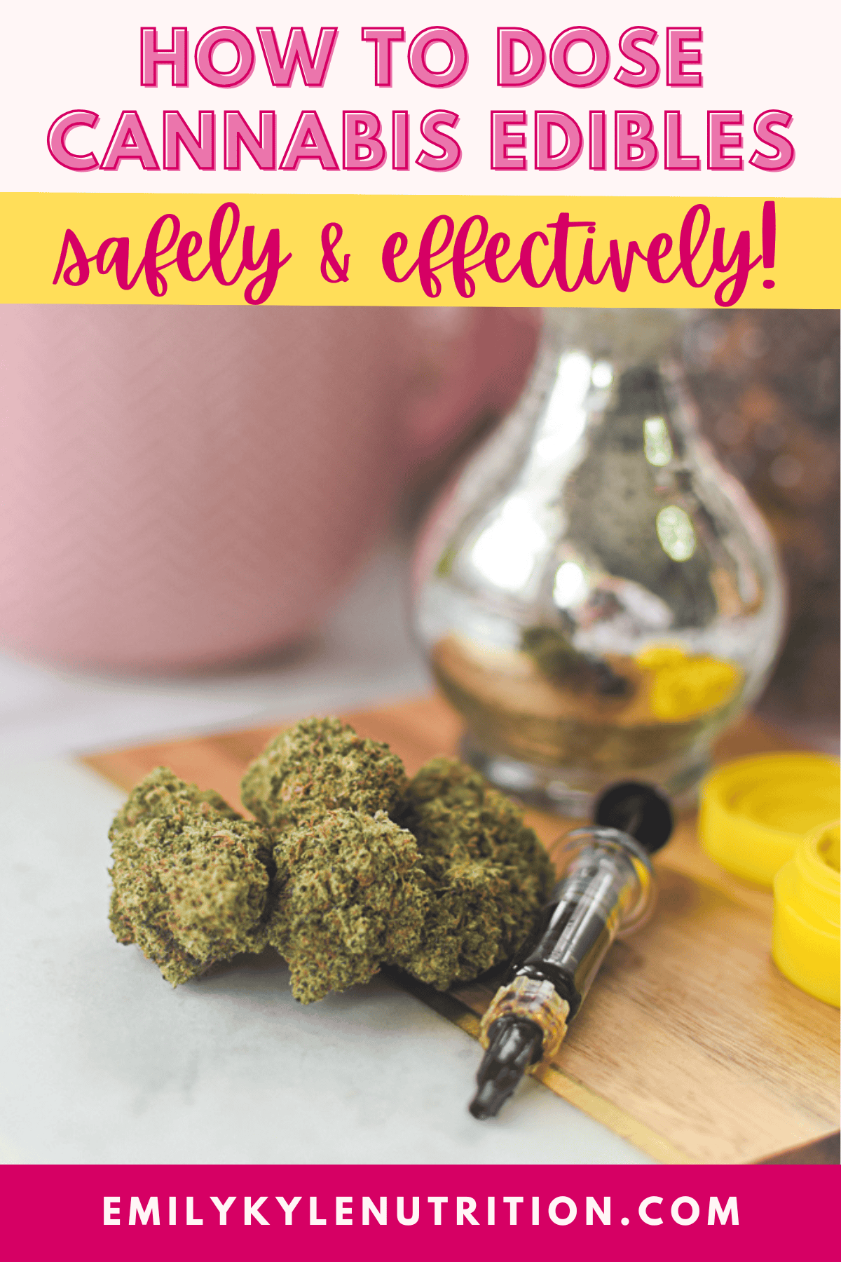 A picture of cannabis and FECO.