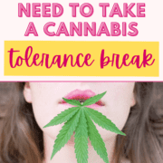 How To Know When You Need To Take A Tolerance Break Graphic