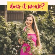 A graphic titled cannabis for weight loss, does it work?
