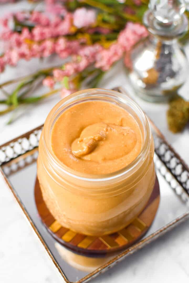 Easy Cannabis Peanut Butter » Emily Kyle, MS, RDN