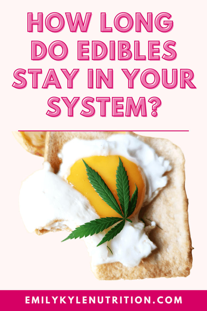 How Long Do Edibles Stay In Your System? » Emily Kyle, MS, RDN