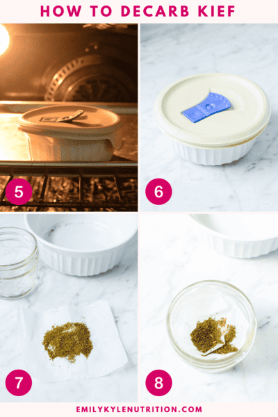 How To Decarboxylate Kief In Oven