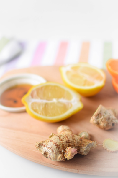 Honey, Ginger, Warm Lemon Water Recipe + Benefits » Emily Kyle, MS, RDN