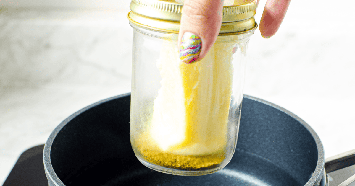 Easy Stovetop Cannabutter in a Mason Jar » Emily Kyle, MS, RDN