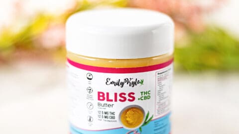 A picture of Emily Kyles Bliss Cannabutter for sale.
