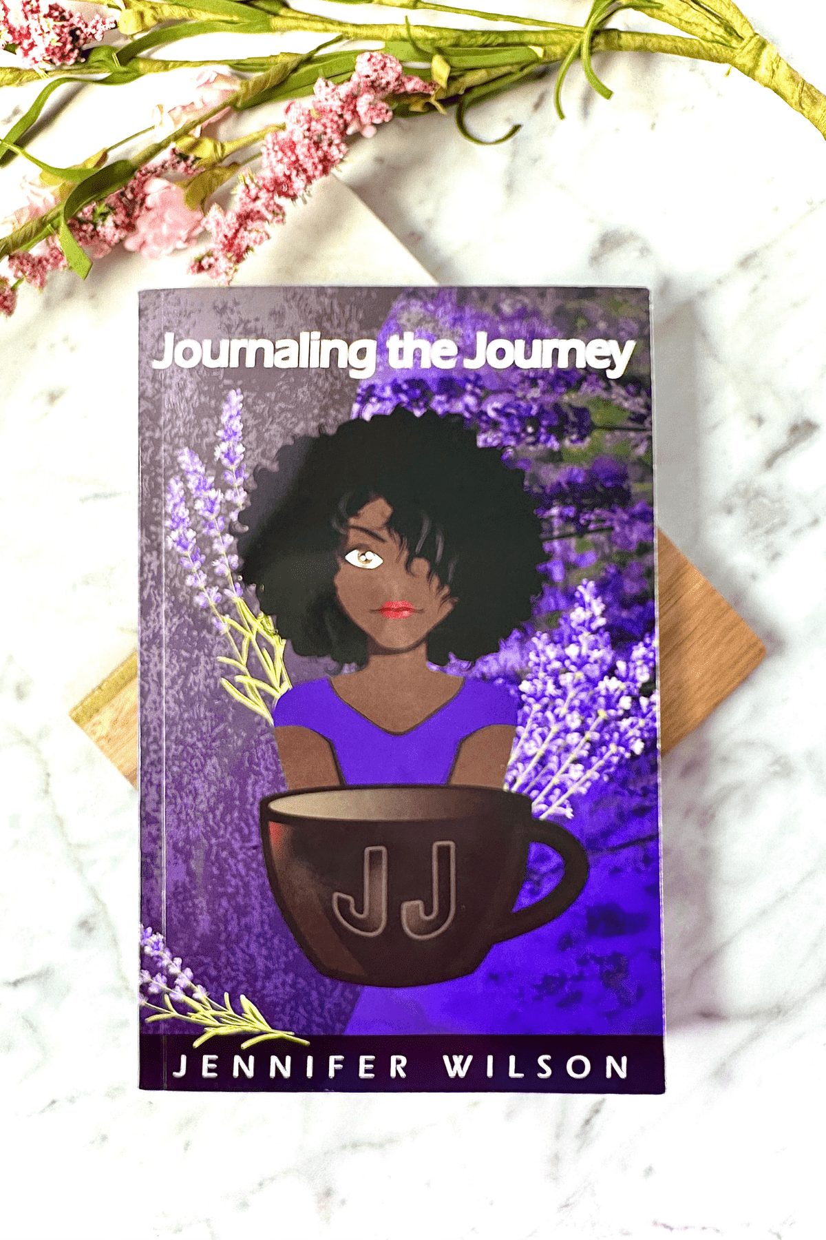 A picture of the book Journaling the Journey by Jennifer Wilson.