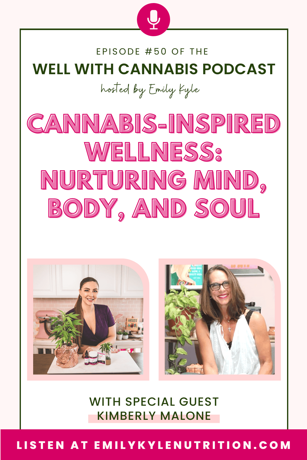 A picture of Kimberly Malone, a guest on the Well With Cannabis podcast.