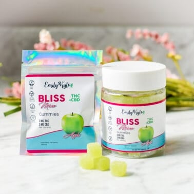 A picture of Emily Kyles Bliss Micro Gummies.